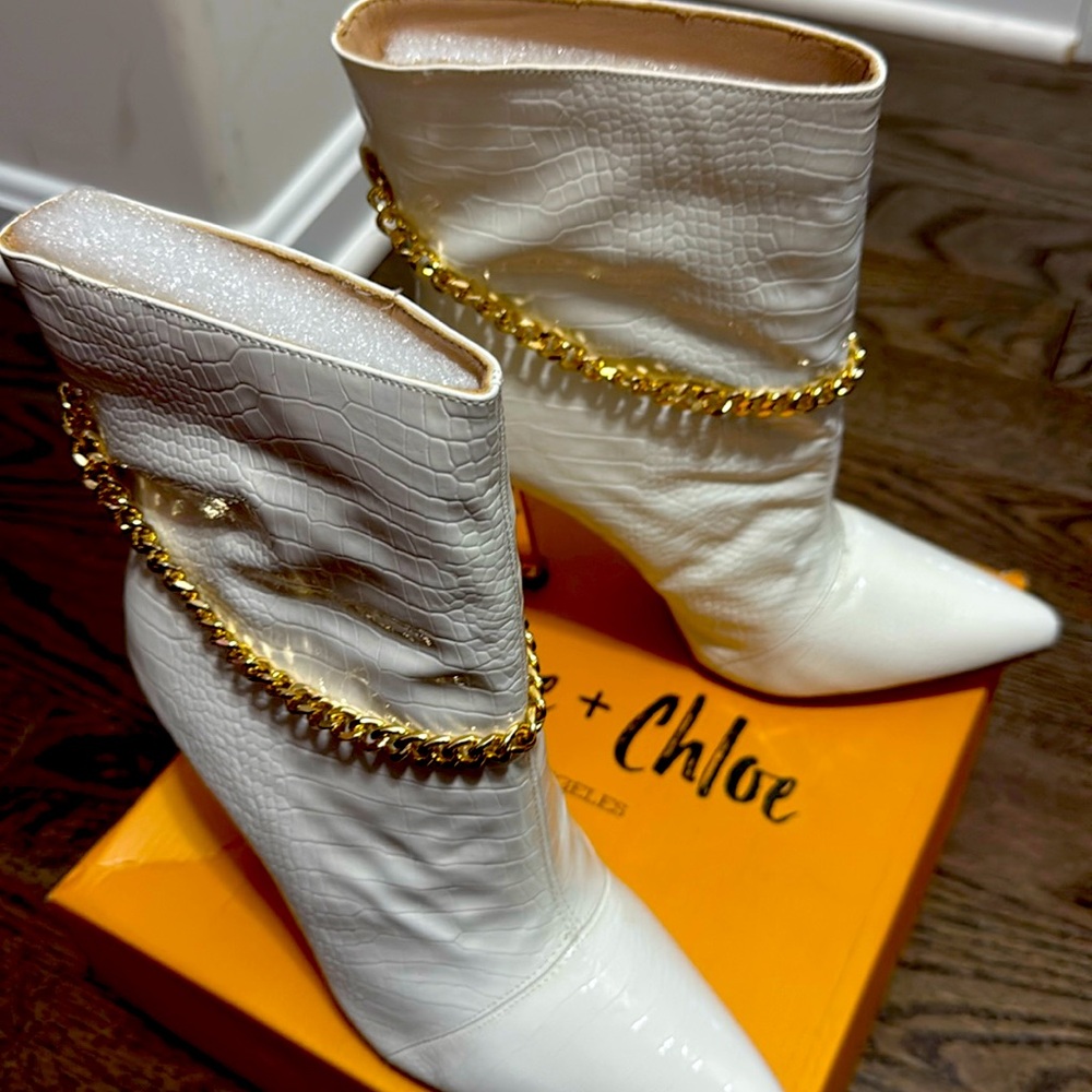 White Booties